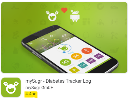 mysugr diabetes tracker android app on play store