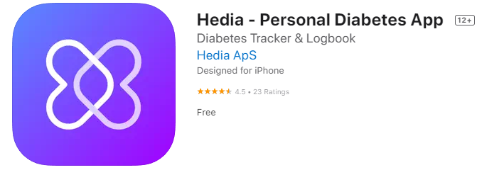 hedia personal diabetes app iphone apple app store