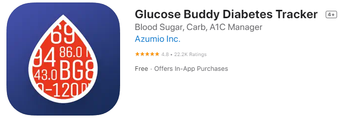 glucose buddy on iphone apple app store